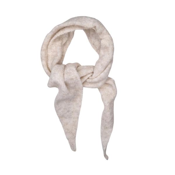 Hovedbilde ZY1807 Lite trekantskjerf ullmix  - beige*