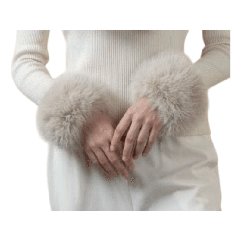 MZ04 fuskepels for arm - beige