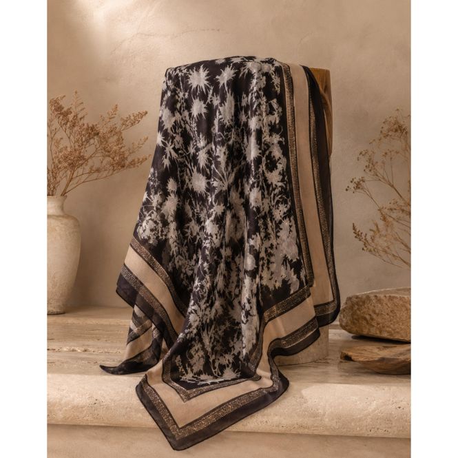 Hovedbilde FA5268 Skjerf viscose  - brun