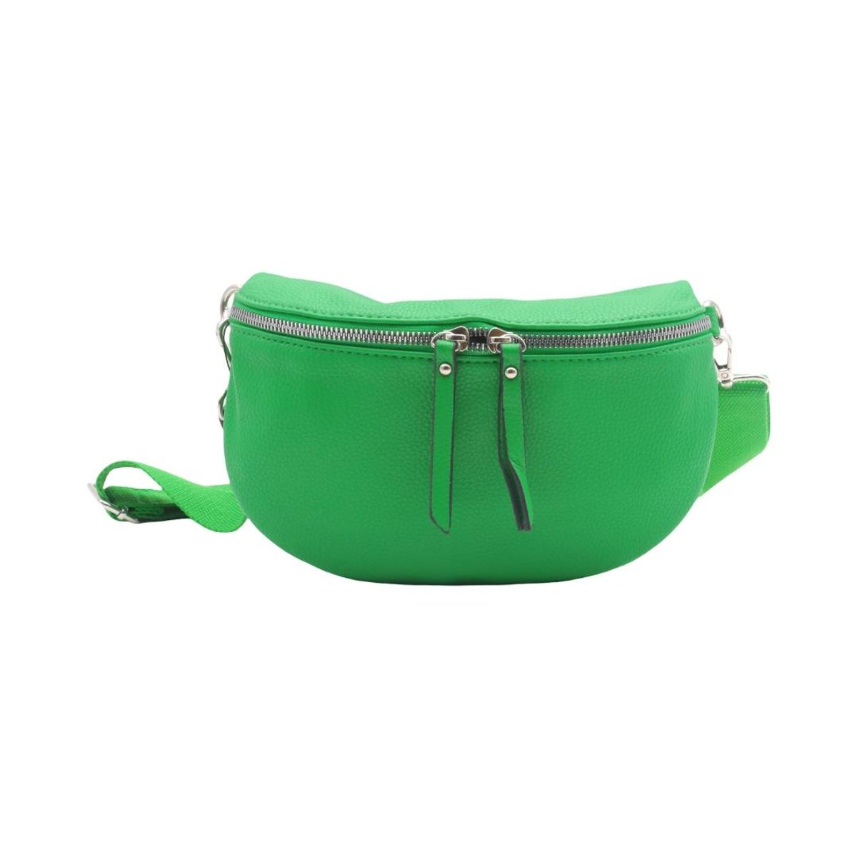 FL3645  AMY bumbag imitert skinn - grønn