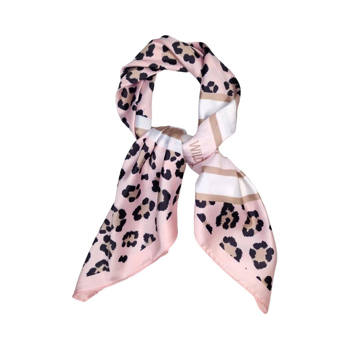 11110 Lite skjerf silkelook - rosa