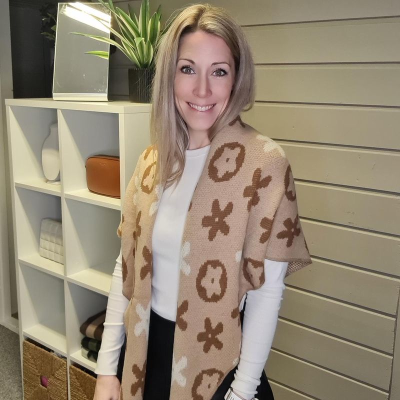 24692 camelfarget ullmix skjerf